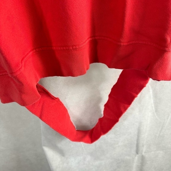 Hudson Cut Sleeve Pullover Grunge Distressed Sweatshirt Size Small - Picture 11 of 15